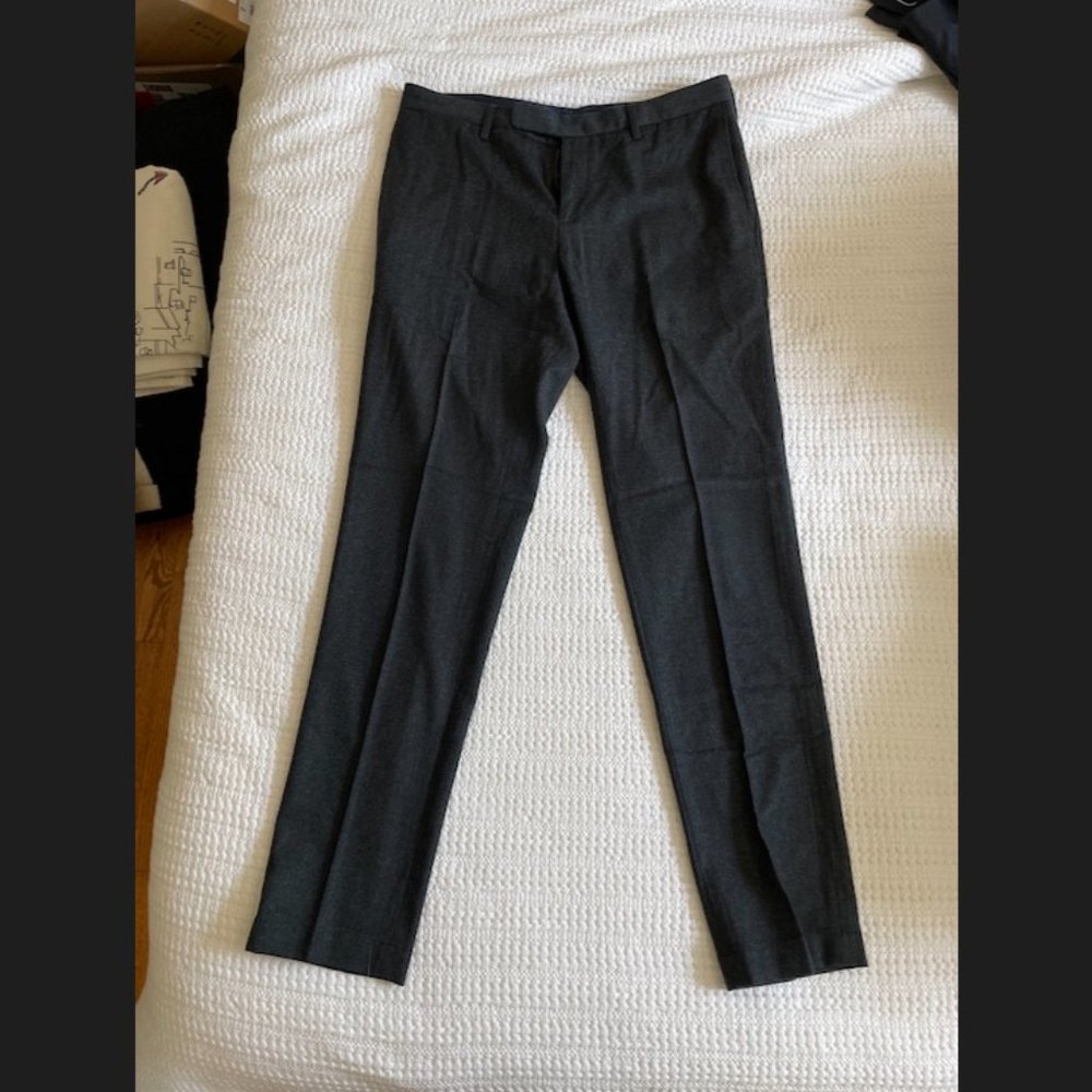 Brooks Brothers Wool Slim Flannel Pants - 36"x34" fits like ~34" waist